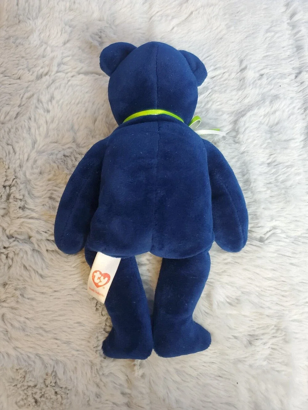 Ty Beanie Baby NFL Football Bear Plush Seattle Seahawks 8